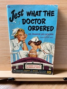 Jest What the Doctor Ordered Dr. Golden Pocket #872 1952 1st pnt C Jones GGA cvr - Picture 1 of 4