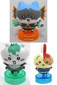 My Hero Academia x Chikawa Figure Mascot Set Bakugo, Deku, Todoroki 3pcs - Picture 1 of 1