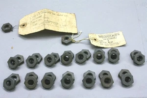 Harley NOS Parkerized Nuts 7/16-24 x 1/4 x 3/4 Old 0131, New 7871 - Foto 1 di 3
