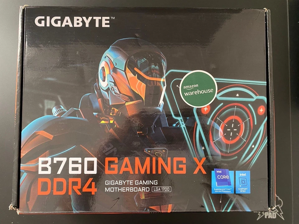 GIGABYTE B760 GAMING X DDR4 INTEL SOCKET 1700 ATX PER CPU DI 12/13/14 SERIE - Immagine 1 di 4