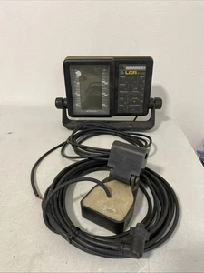 Hummingbird LCR 4000 Fish Finder Brackets Cables Transducer, WORKS - Picture 1 of 4