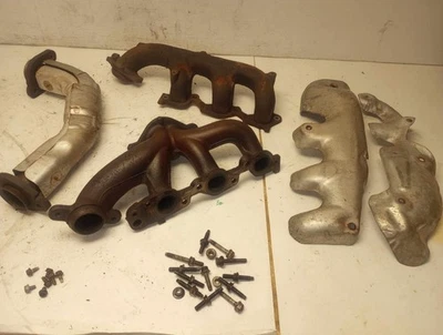 07 08 BUICK LUCERNE 3,8 L colectores de escape Rh/izquierdo y escudos de tubo cruzado NT7 Foto 1 de 4