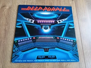 DEEP PURPLE - WHEN WE ROCK, WE ROCK AND WHEN WE ROLL... LP 1978 INSERT JAPAN EX+ - Picture 1 of 7