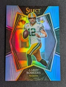 2021 Panini Select Aaron Rodgers #114 Premier Light Blue /99 Green Bay Packers - Bild 1 von 2
