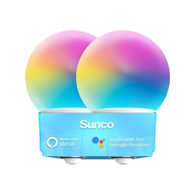 Sunco Smart Globe Bulbs G25 LED, Alexa Compatible LED Decorative Round Vanity... - Image 1 of 4