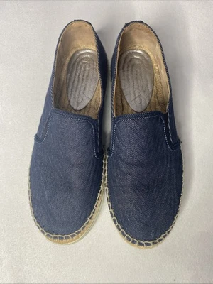 Alpargatas Jimmy Choo Mujer Azul Denim Talla 38 1/2 EE. UU. 8 Hechas en Italia Foto 1 de 4