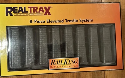 MTH 8 Elevated Trestle Set For Fastrack 40-1146 - Image 1 of 2