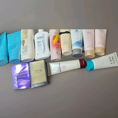 HUGE LOT of Avon full-size lotions, skincare, shower gel & body wash items-New!! - image 1 of 4