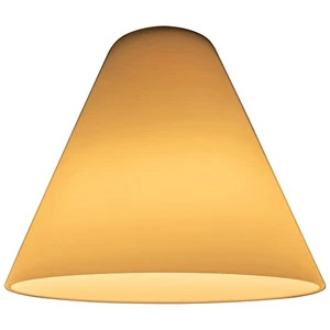 Access Lighting 23104-WHT Accessory-Glass Shade-7 Inches Wide by 6 Inches - Picture 1 of 2