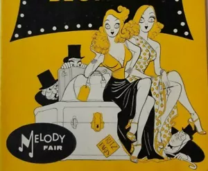 Program 1960 Gentlemen Prefer Blondes Melody Fair NY Musical Tent Theater E1 * - Picture 1 of 7