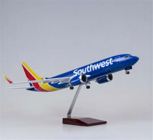 1/85  47cm N7847A Boeing 737 Airplane Aircrafts Collection Model No light Toy - Picture 1 of 8