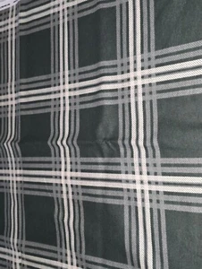 Snuggle Flannel Fabric Plaid Green & White Plaid 1 Yard Super Snuggle - Picture 1 of 3