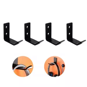 4PCS Headphone Hangers Display Stand Holder Steel Hooks Desk Headset Wall Mount - Picture 1 of 10
