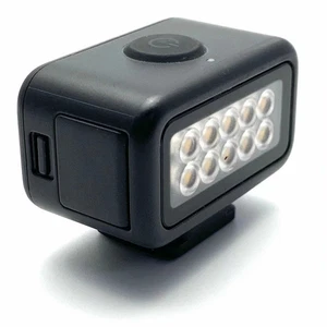 Flash Light Mod Multimedia para Gopro Hero 13 12 10 Hero 9 Hero 8 Cámara Parte - Imagen 1 de 7