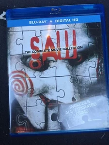 Saw: The Complete Movie Collection (Blu-ray Disc, 2014, 3-Disc Set) - Picture 1 of 2