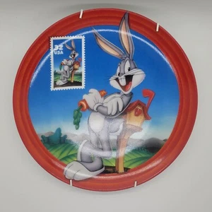 FIRST-CLASS WABBIT Plate Bugs Bunny:  Commemorating A Classic #1 Looney Tunes  - Picture 1 of 4