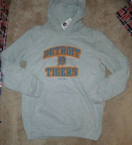 NEW MLB Detroit Tigers Hoodie Hooded Sweatshirt Youth Boys M 10 12 NEW NWT - Picture 1 of 1