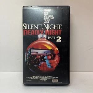 Silent Night Deadly Night Part 2 1992 VHS Rare - Picture 1 of 9
