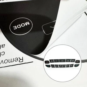 Car Radio AC-Dash Button Repair-Decal Sticker For Renault Megane/ Scenic R9U1 - Picture 1 of 7