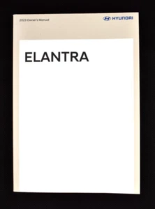 OEM 2023 Hyundai Elantra Owner's Manual Book Owners Information Booklet - Picture 1 of 1