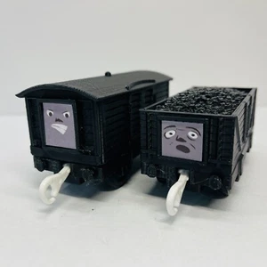 Thomas & Friends Trackmaster Custom Black Troublesome Truck Train READ!! - Picture 1 of 10