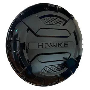HAWKE ELITE Rear Wheel Cover Gloss Black fits DEFENDER 90 L663 MY20 - Picture 1 of 2