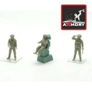 Sowjetische Piloten (moderne Frontlinienfliegerei) Armory Models AR F7212 Maßstab Bausatz 1:72 - Bild 1 von 24