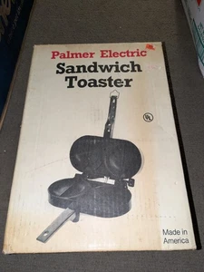 Tostadora Sandwich Palmer Eléctrica Modelo 1200t De Colección Muy Rara Nueva En Caja - Imagen 1 de 7