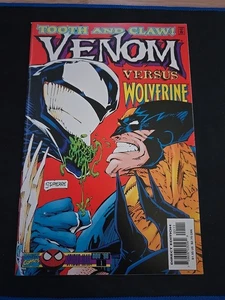 Veneno: ¡Diente y Garra! #1 - Diciembre 1996 - "Venom vs. Wolverine" - Marvel Comic - Imagen 1 de 3