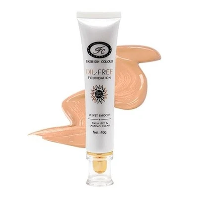 Fashion Colour Oil Free Sunscreen Foundation, Matte Skin Fit & Lasting Clear, 40 - Image 1 of 4