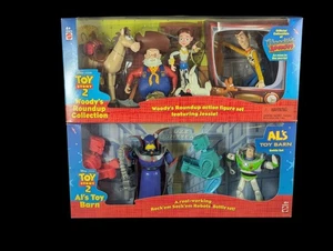 Toy Story 2 Woody's Roundup Collection And Al’s Toy Barn Battle Mattel Figures - Picture 1 of 11
