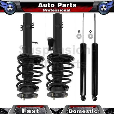 Monroe Front Struts & Coil Spring Rear Shocks Fits 2004 2005 2006 2007 BMW X3 - Image 1 of 4