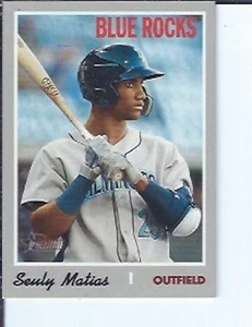 Seuly Matias 2019 Topps Heritage Minors SP - Imagen 1 de 1