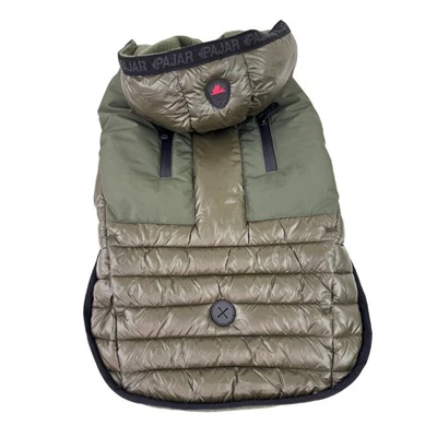 Abrigo de invierno para perro PAJAR Eddie repelente al agua acolchado con capucha adjunta para clima frío L Foto 1 de 4