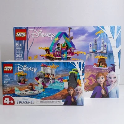 批量 2 件 乐高 迪士尼 Princess Frozen 41164 & 41165 全新 Anna Elsa Olaf — 第 1/3 张图片
