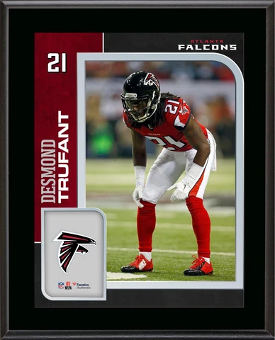 Desmond Trufant Falcons 10.5x13 Player Plaque - Fanatics Cover