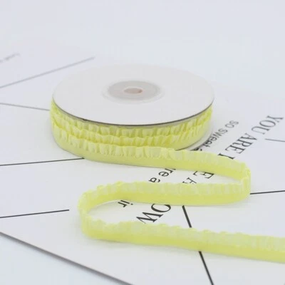 Hágalo usted mismo Corte de Encaje Elástico Volantes Cinta Tela para Boda Vestido de Novia Herramienta de Costura Foto 1 de 4