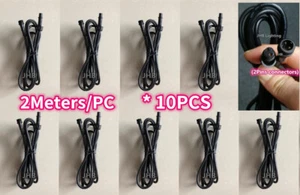 Parts: JHB 10PCS【2pins】6.5FT Extensions Cable Wires for WHITE Wheel Rock Lights - Picture 1 of 1