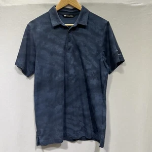 Travis Mathew Capsize Polo Shirt Mens M Insignia Blue Short Sleeve Golf * READ - Picture 1 of 6