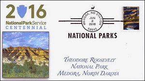 2016, National Parks, Centennial, Theodore Roosevelt, BW, Medora AZ, 16-166 - Picture 1 of 1