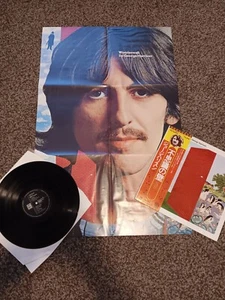 GEORGE HARRISON * WANDERWALL * JAPAN * OBI *RARE POSTER* IMPORT* LP - Picture 1 of 16
