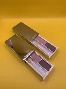 Clinique Colour Surge Eye Shadow Duo Strawberry Fudge Like Mink Duo .07oz 2x - Picture 1 of 2