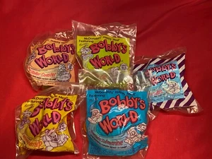 1994 McDonalds Bobby's World Set of 5 Toys Sealed With Under 3 Howie Mandel - Picture 1 of 2