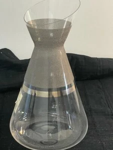 Orrefors Kosta Boda Nero Carafe Slant Top - Picture 1 of 9