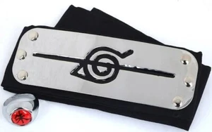 Anillo NARUTO Uchiha Itachi y diadema anti hoja anillo Ninja Zhu Shippuden juegos con disfraces - Imagen 1 de 4