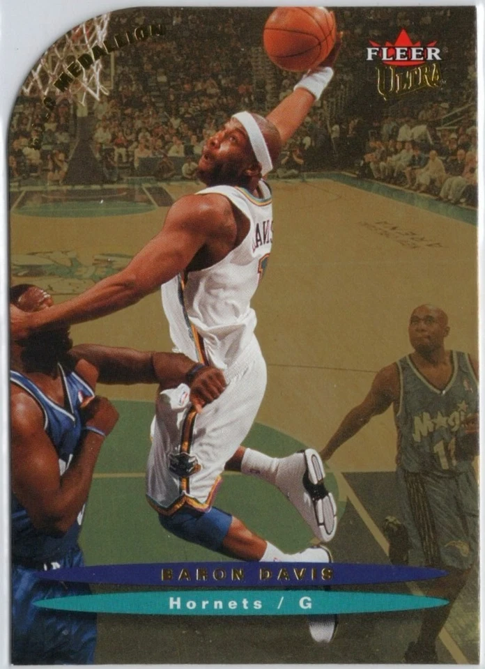 2003-04 Fleer Ultra Gold Medallion #134 Baron Davis Parallel Card #134 Hornets - Image 1 of 1