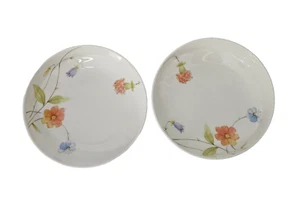 Mikasa JUST FLOWERS Ciotola Bone China Insalata di Frutta Set di 2 Narumi Giappone - Foto 1 di 8