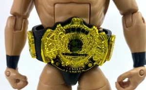 WWE Heavyweight Winged Eagle (All Gold) Title Belt WWE Elite Figure Accessory - Picture 1 of 2