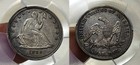 1839 No Drapery Seated Liberty Quarter 25c PCGS XF 45