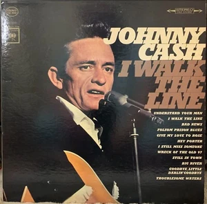Johnny Cash I Walk The Line 1964 Vinyl LP Record Album Columbia CS 8990* - Picture 1 of 2